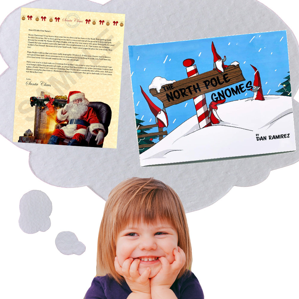 Personalized Letter From Santa & The North Pole Gnomes Children's Book